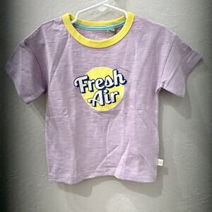 NWT Little Bird by Jools Oliver Purple Fresh Air Short Sleeve Shirt